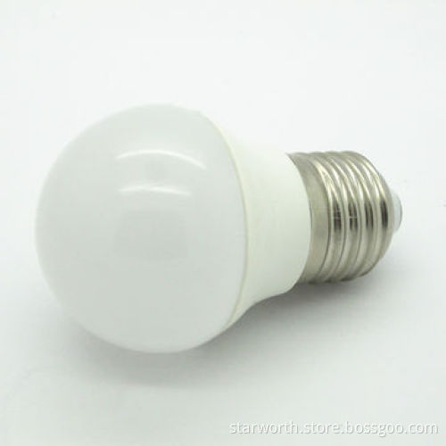 LED bulbs light, 3W/80Ra, 2,700/4,500/6,500K, 80lm/W, 25,000 hours working life, CE/RoHS/CB marksNew